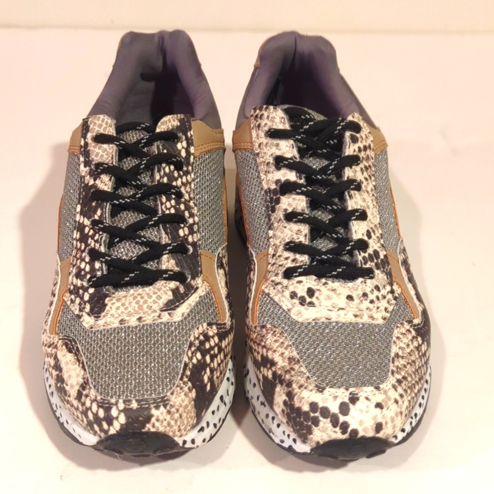 Steve Madden Bena Python Wedge Sneaker Size 6.5 - image 2